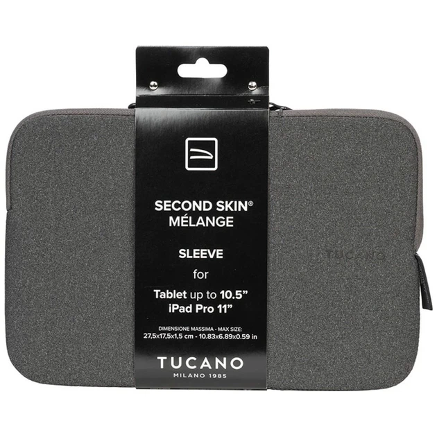 Чехол Tucano Melange Sleeve для планшета 9"/10" Black (BFM910-BK) - изображение 9