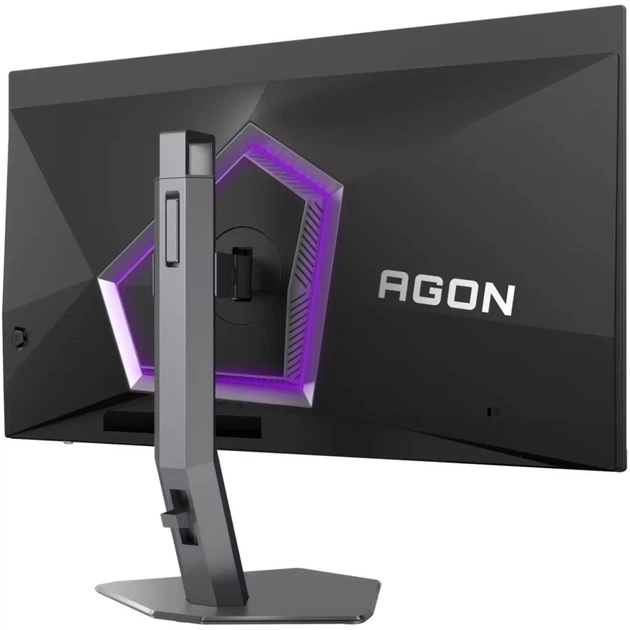 TFT 27" AOC AGON PRO , QD-OLED, 500Hz, 0,03ms, 2xHDMI, DP, USB-hub, HAS, Pivot, чоро-сірий (AG276QKD2) - зображення 5