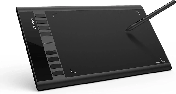 Графический планшет XP-Pen Star03 V2 5080 LPI 266 RPS Черный (102171454) - Б/У - изображение 2