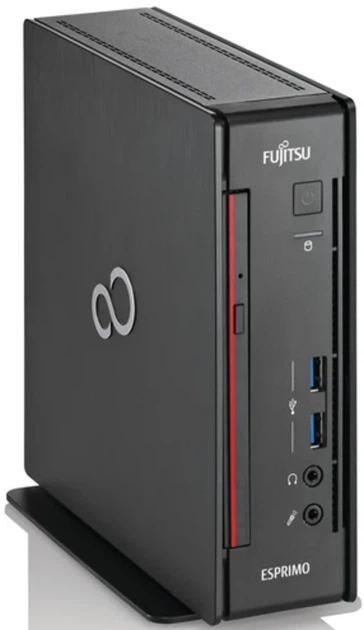 Мини ПК Fujitsu Esprimo Q556 Intel Core i5-6500T / RAM 16GB / SSD 256GB / LAN / Windows 10 Pro / Черный (102149503) - Уценка - изображение 6