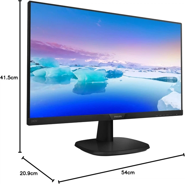 Монітор 24" Philips 243V7QDAB/00 Full HD IPS 60 Гц (102401061) - Уцінка - зображення 6