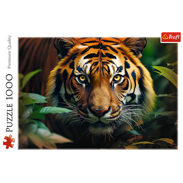 Puzzle Trefl Dziki Tygrys Premium Quality 1000 elementów (5900511107982) - obraz 3