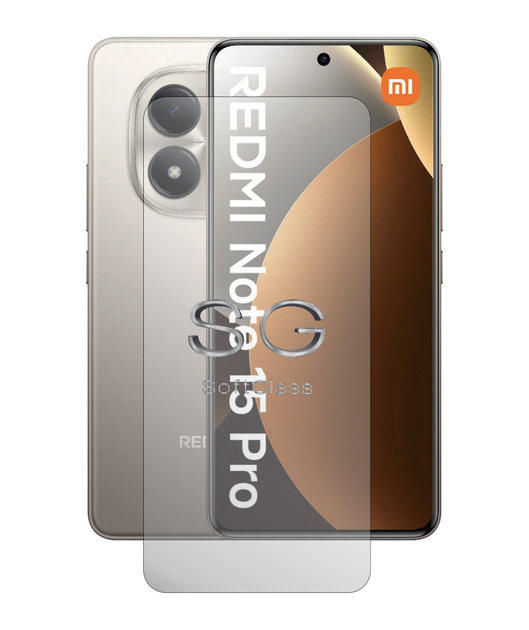 Пленка для Xiaomi Redmi note 15 pro 4g на экран износоустойчивая полиуретановая SoftGlass - Фото 2 Пленка для Xiaomi Redmi note 15 pro 4g на экран износоустойчивая полиуретановая SoftGlass - изображение 2