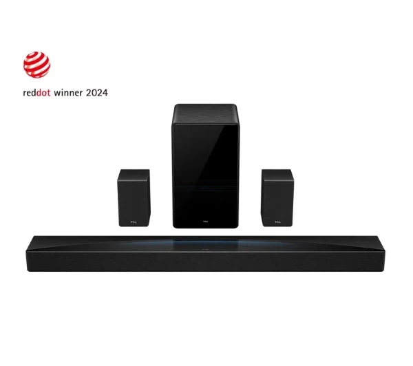 Саундбар TCL Q85H PRO 7.1.4 Wi-Fi Bluetooth AirPlay Dolby Atmos DTS X - Фото 2 Саундбар TCL Q85H PRO 7.1.4 Wi-Fi Bluetooth AirPlay Dolby Atmos DTS X - изображение 2