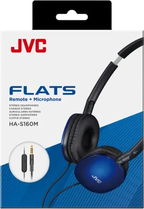 Słuchawki JVC HA-S160 Blue (HA-S160M-AU) - obraz 4