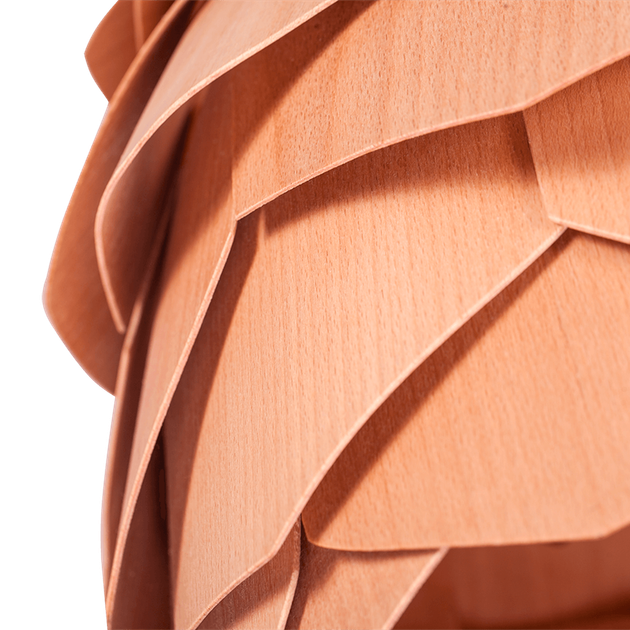 Світильник підвісний EnergoLux Wood&Light 40 Вт Е27 Р-390 бук - зображення 5
