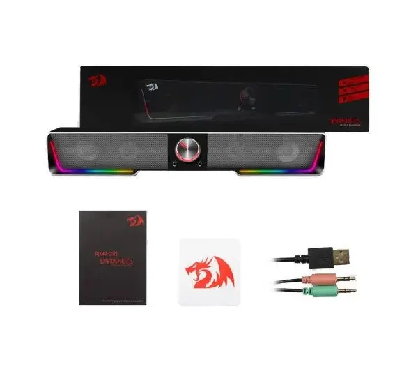 Звукова панель Redragon GS570 Darknets Чорний - Фото 2 Звукова панель Redragon GS570 Darknets Чорний - изображение 2