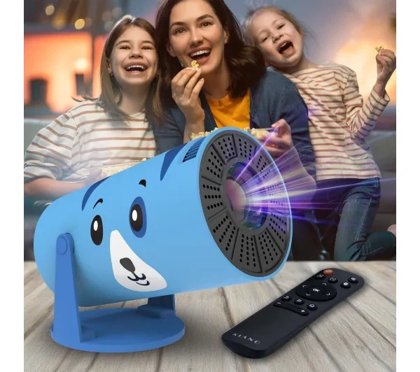 Проектор для домашнього кінотеатру Kiano Kid Blue WXGA Android Wi-Fi Bluetooth - изображение 8