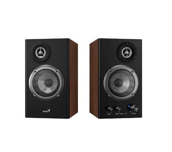 Динаміки Genius SP-HF1200B Коричнево-Чорний - Фото 4 Динаміки Genius SP-HF1200B Коричнево-Чорний - изображение 4