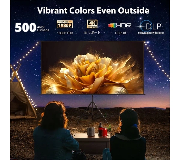 Проектор ETOE Dolphin LED DLP Full HD Wi-Fi Bluetooth Chromecast AirPlay Google TV - Фото 5 Проектор ETOE Dolphin LED DLP Full HD Wi-Fi Bluetooth Chromecast AirPlay Google TV - изображение 5