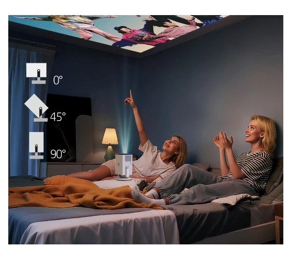 Проектор HP MC400 HD Smart LED Bluetooth Wi-Fi Білий - зображення 8