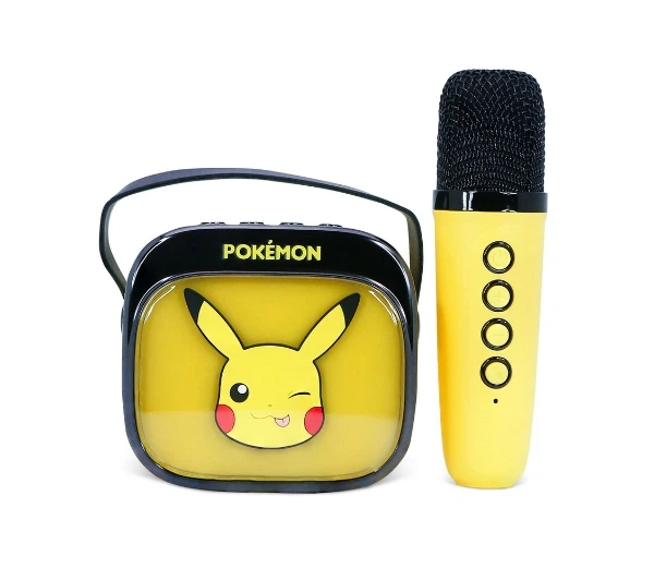 Мікрофон з динаміком Bluetooth OTL Technologies Pokemon 5W Жовтий - Фото 2 Мікрофон з динаміком Bluetooth OTL Technologies Pokemon 5W Жовтий - изображение 2
