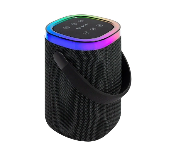 Bluetooth-колонка Tracer Stripe XL TWS BT RGB 10W FM-радіо Чорна - изображение 2