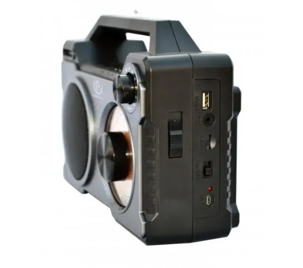 Bluetooth-колонка Rebeltec RODOS 10W Радіо FM Чорно-срібна - Фото 7 Bluetooth-колонка Rebeltec RODOS 10W Радіо FM Чорно-срібна - изображение 7