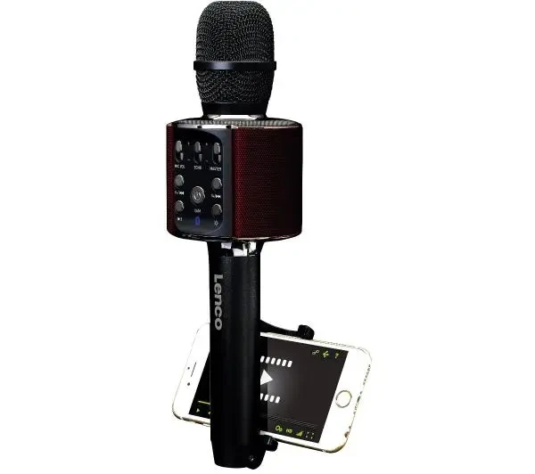 Мікрофон з динаміком Bluetooth Lenco BMC-090 5W Чорний - изображение 7