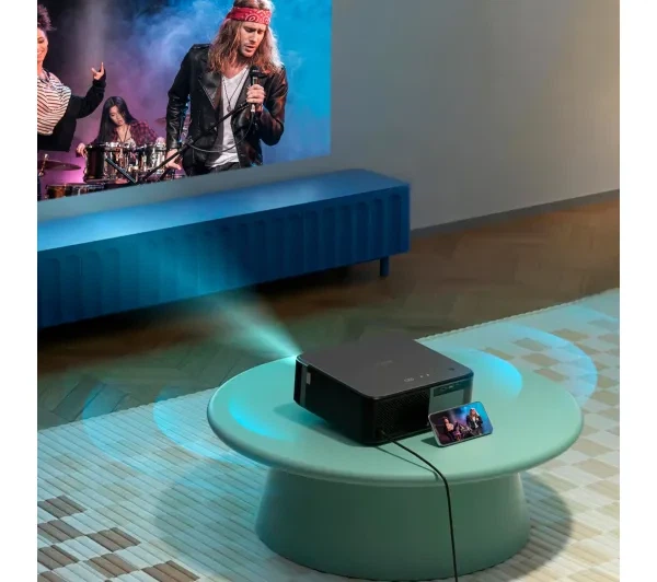 Проектор для домашнього кіно Yaber K2s LCD Full HD Wi-Fi Bluetooth Google TV - Фото 5 Проектор для домашнього кіно Yaber K2s LCD Full HD Wi-Fi Bluetooth Google TV - зображення 5