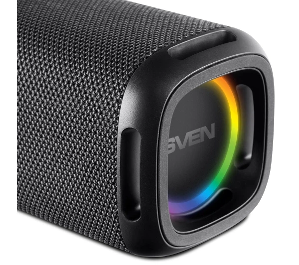 Bluetooth-колонка Sven PS-155 10W Радіо FM Чорний - Фото 5 Bluetooth-колонка Sven PS-155 10W Радіо FM Чорний - зображення 5