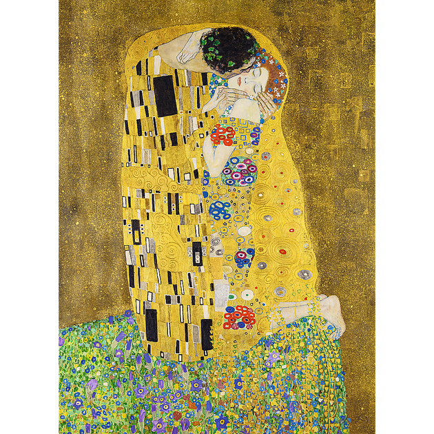 Puzzle drewniane Trefl Pocałunek Gustav Klimt 200 elementów (5900511202472) - obraz 2