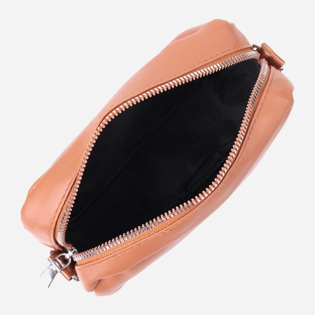 Сумка кросс боди через плечо женская Vintage leather-22795 Рыжяя - Фото 8 Сумка кросс боди через плечо женская Vintage leather-22795 Рыжяя - изображение 8