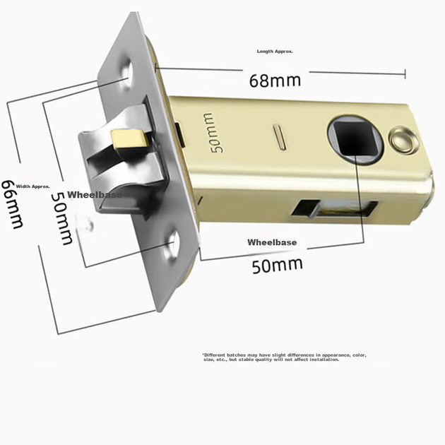 Замок HOTUN KTS01-DK межкомнатный дверной универсальный - Фото 5 Замок HOTUN KTS01-DK межкомнатный дверной универсальный - изображение 5