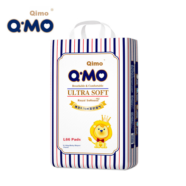 Подгузники Q-MO Royal Ultra Soft L (9-14 кг), 66 шт - Фото 4 Подгузники Q-MO Royal Ultra Soft L (9-14 кг), 66 шт - изображение 4