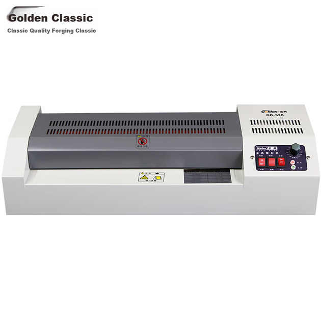 Ламінатор GOLDEN GD-320 A3/A4 Універсальний фотоламінатор для домашнього та офісного використання, ламінатор для посвідчень водія та фотографій, машина для холодного та гарячого ламінування - зображення 8