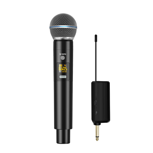 Микрофоны Aiken ICON WM2.2 беспроводные динамические двухканальные аккумуляторные - изображение 8
