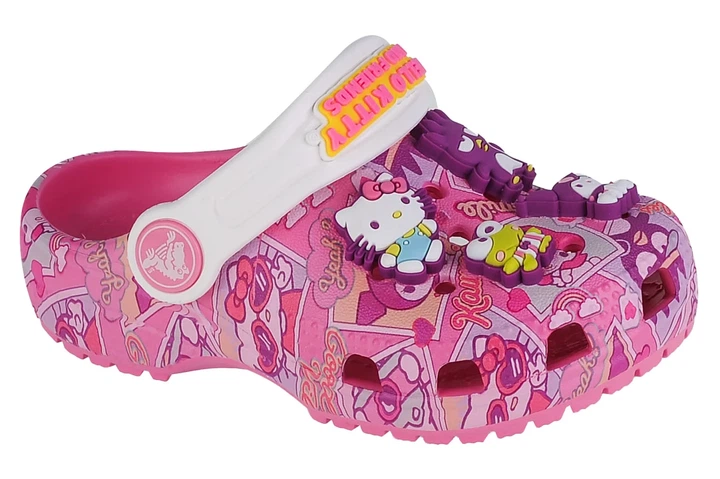 Сабо Crocs Hello Kitty and Friends Classic Clog 33 р 20.8-21.5 см Дитячі рожеві Хелоу Кітті 208025-680-J2 Pink - Фото 1 Сабо Crocs Hello Kitty and Friends Classic Clog 33 р 20.8-21.5 см Дитячі рожеві Хелоу Кітті 208025-680-J2 Pink - зображення 1
