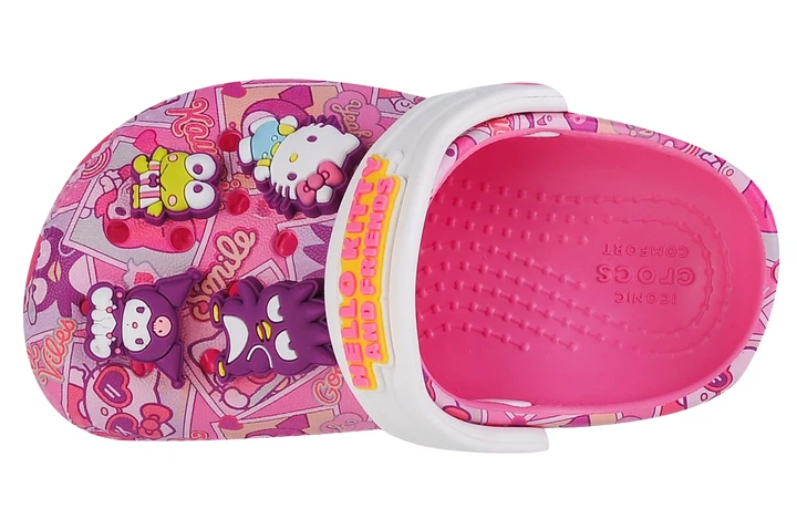 Сабо Crocs Hello Kitty and Friends Classic Clog 33 р 20.8-21.5 см Дитячі рожеві Хелоу Кітті 208025-680-J2 Pink - Фото 3 Сабо Crocs Hello Kitty and Friends Classic Clog 33 р 20.8-21.5 см Дитячі рожеві Хелоу Кітті 208025-680-J2 Pink - зображення 3