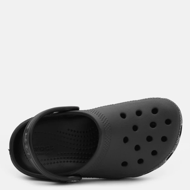 Дитячі крокси-сабо для хлопчика Crocs Classic Kids Clog чорні с8 (24-25) на стопу 14.9-15.7 см (арт.238) - изображение 5