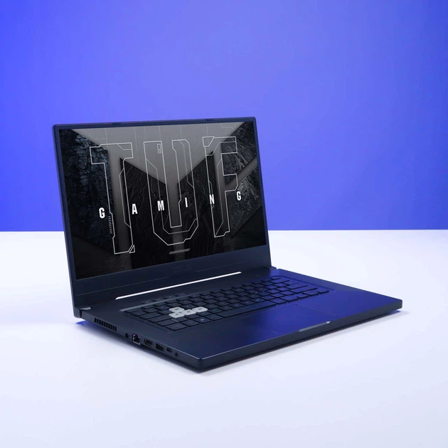 Ігровий ноутбук Asus TUF Dash F15 (2021) 15.6" Full HD 144 Гц Intel Core i7-11370H (3.3-4.80 ГГц) NVIDIA GeForce RTX 3070 8 ГБ RAM 16 ГБ 256 ГБ SSD - Б/В - Фото 1 Ігровий ноутбук Asus TUF Dash F15 (2021) 15.6" Full HD 144 Гц Intel Core i7-11370H (3.3-4.80 ГГц) NVIDIA GeForce RTX 3070 8 ГБ RAM 16 ГБ 256 ГБ SSD - Б/В - зображення 1