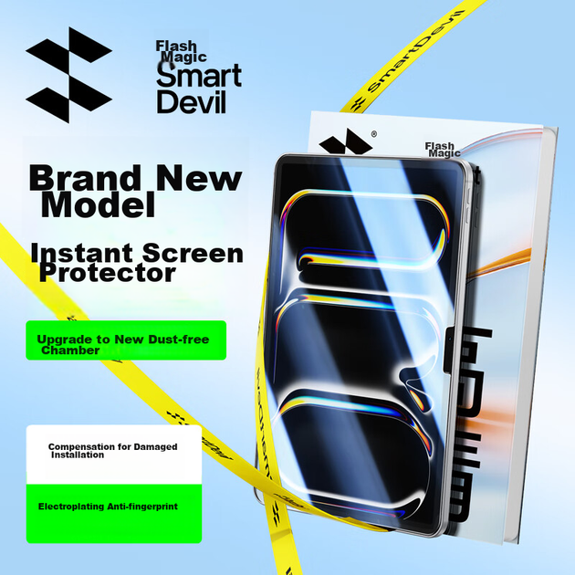 Пленка защитная SmartDevil для iPad Pro 13" закаленное стекло - изображение 13