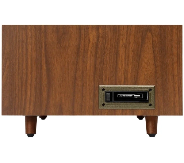 Програвач вінілових дисків Victrola Century Signature+ 6-в-1 VTA-835SB-WLN-INT Мануальний Привід на ремені Bluetooth CD Касета Горіх - Фото 6 Програвач вінілових дисків Victrola Century Signature+ 6-в-1 VTA-835SB-WLN-INT Мануальний Привід на ремені Bluetooth CD Касета Горіх - зображення 6