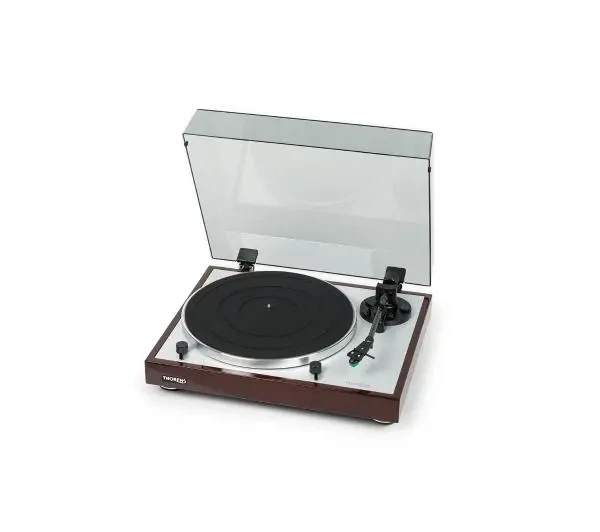 Грамофон Thorens TD 402 DD Автоматичний Прямий привід Передпідсилювач Коричневий блискучий - зображення 6