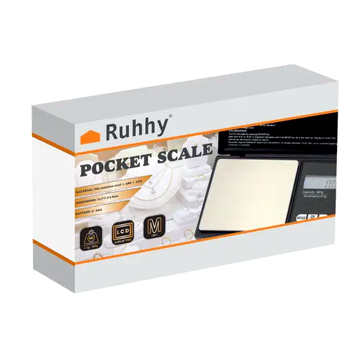 Карманные весы 500 г 0,1 г для ювелирных изделий и специй Ruhhy LS-1986 - изображение 9