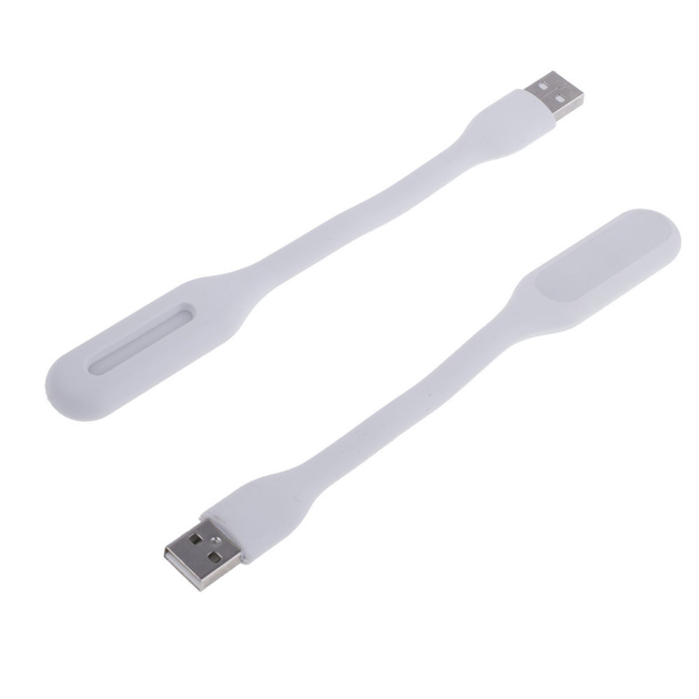 Ліхтарик гнучкий LED USB, White, OEM - Фото 1 Ліхтарик гнучкий LED USB, White, OEM - изображение 1