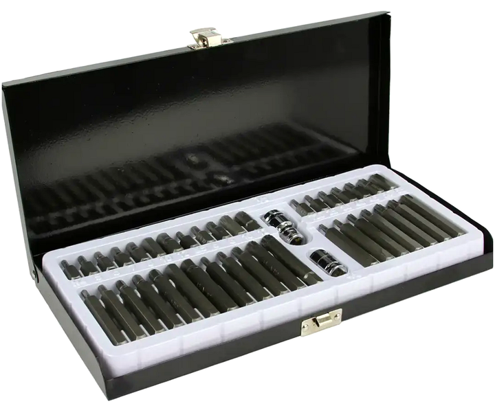 Биты для ключей 40 шт IMBUS TORX SPLINE механика автосервис Mar-pol - зображення 3