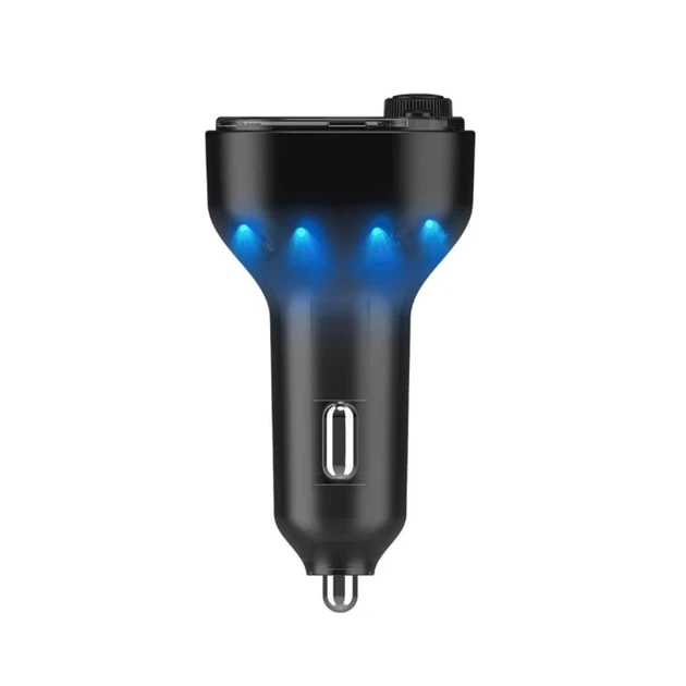 АЗП FM-модулятор WUW-C219 15 Вт 2 USB-порта Bluetooth 5.0 черный - изображение 3
