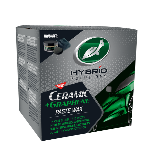 Віск твердий для кузова з керамікою та графеном '10 восків' Turtle Wax HS GRAPHENE PASTE WAX 156 г 53967 - Фото 2 Віск твердий для кузова з керамікою та графеном '10 восків' Turtle Wax HS GRAPHENE PASTE WAX 156 г 53967 - зображення 2