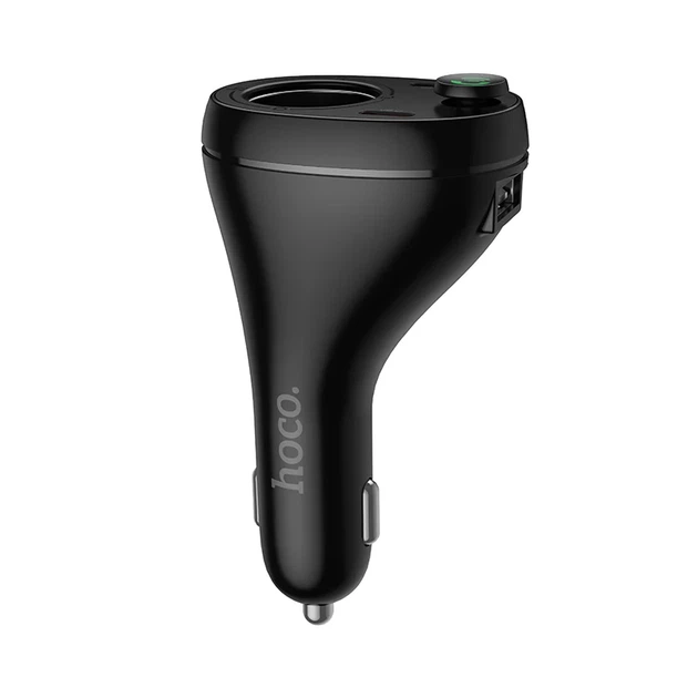 FM-трансмиттер HOCO E88 35W 2xUSB Type-C Черный - изображение 5