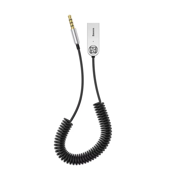 Bluetooth-ресивер Baseus BA01 USB 3.5 мм 30-100 см Черный TPE+ABS - изображение 4