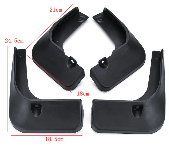 Брызговики MGC TOYOTA Camry V50, XV50 2011-2014 г. в. комплект 4 шт PZ416-V3961-00 - изображение 2