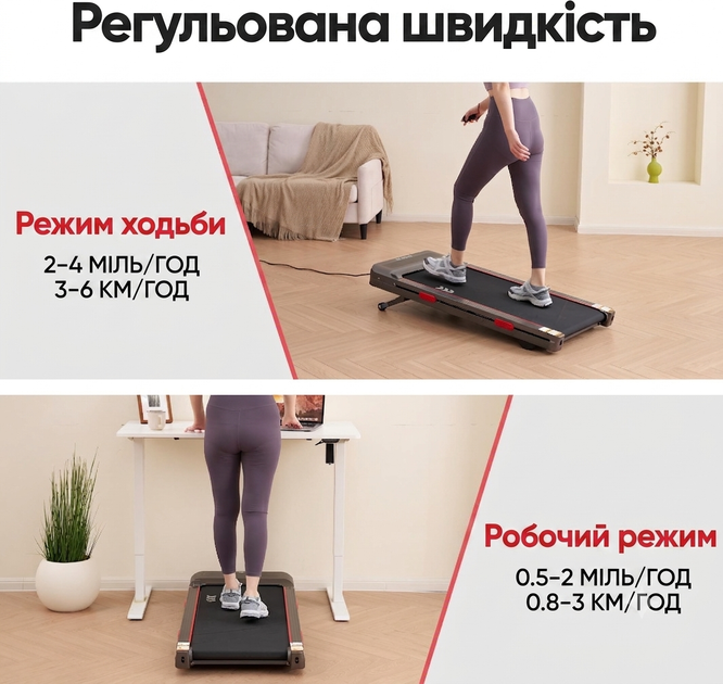 Беговая дорожка с регулировкой наклона O'Yeet Walking Pad Treadmill (TM-YT103) - изображение 7