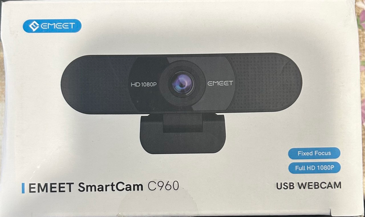 Веб-камера eMeet C960 з мікрофоном - изображение 3