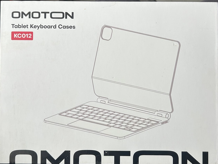 Чохол-клавіатура OMOTON Bluetooth з магнітним корпусом для iPad Pro 11 дюймів (M5/M4 2025/2024) - зображення 7