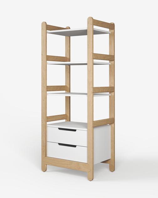 Книжкова шафа Ikiddoo I Bookcase 160 см - зображення 4