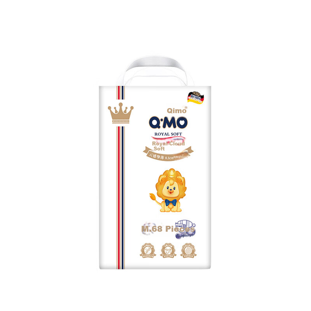 Подгузники Q-MO Royal Cloud-Soft размер M, 68 штук, 6-11 кг, ультратонкие - изображение 4