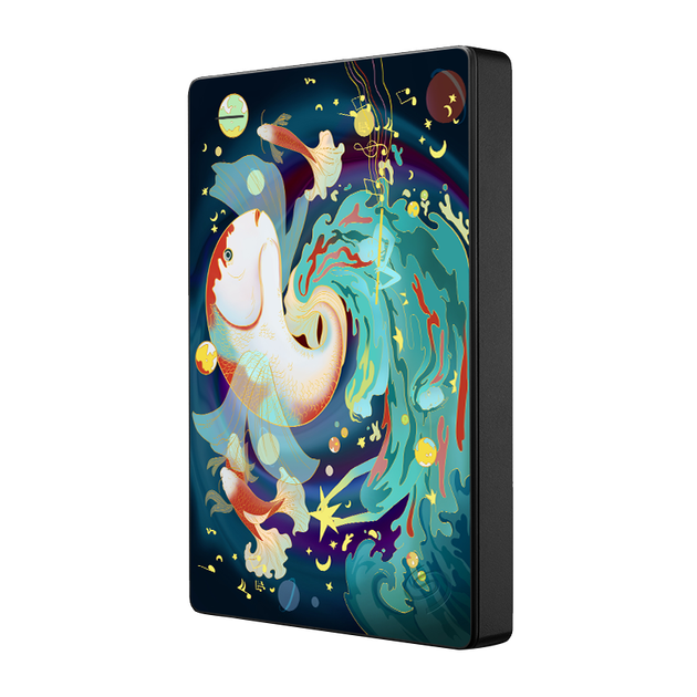 Портативний жорсткий диск SEAGATE, 2 ТБ, USB 3.0, 2,5-дюймовий, механічний жорсткий диск, високошвидкісний, подарунковий, зовнішній накопичувач, послуга відновлення даних, індивідуальний дизайн Lucky Koi - Фото 11 Портативний жорсткий диск SEAGATE, 2 ТБ, USB 3.0, 2,5-дюймовий, механічний жорсткий диск, високошвидкісний, подарунковий, зовнішній накопичувач, послуга відновлення даних, індивідуальний дизайн Lucky Koi - зображення 11
