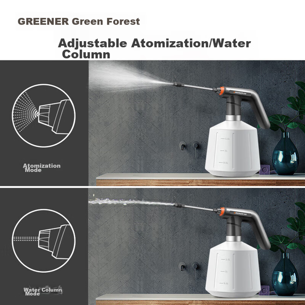 Опрыскиватель GREENER электрический аккумуляторный, 2 л - изображение 6