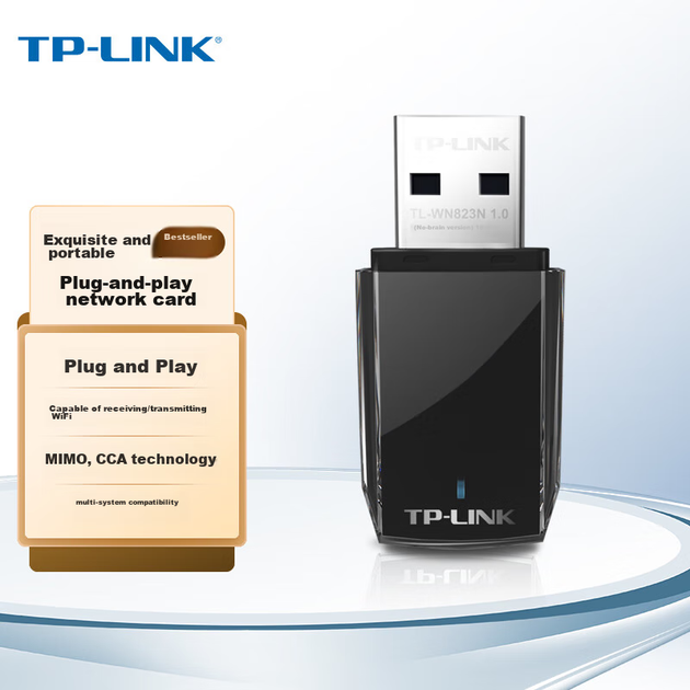 Адаптер TP-LINK TL-WN823N Wi-Fi USB без драйверів - зображення 8